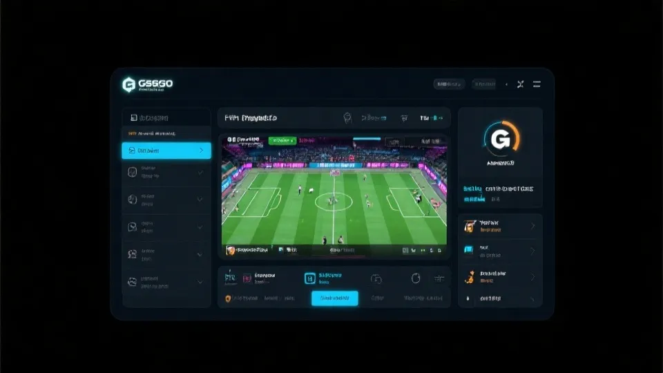 CSGO赛事直播示意图